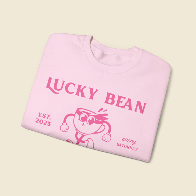 Lucky Bean Run Club x Linked By Pink Crewneck
