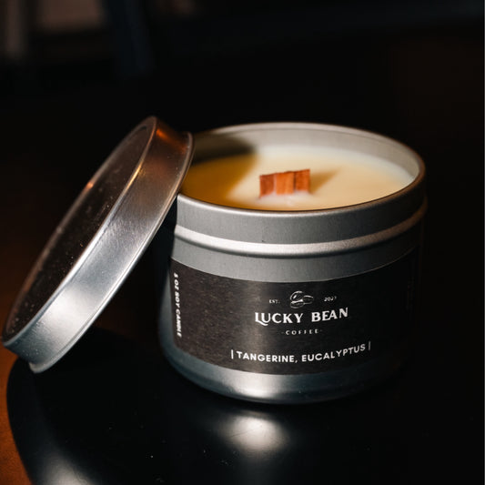 Tangerine, Eucalyptus Candle