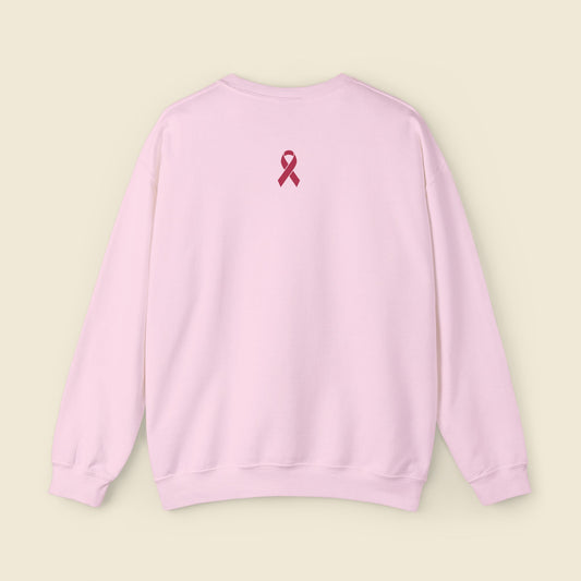 Lucky Bean Run Club Pink Crewneck