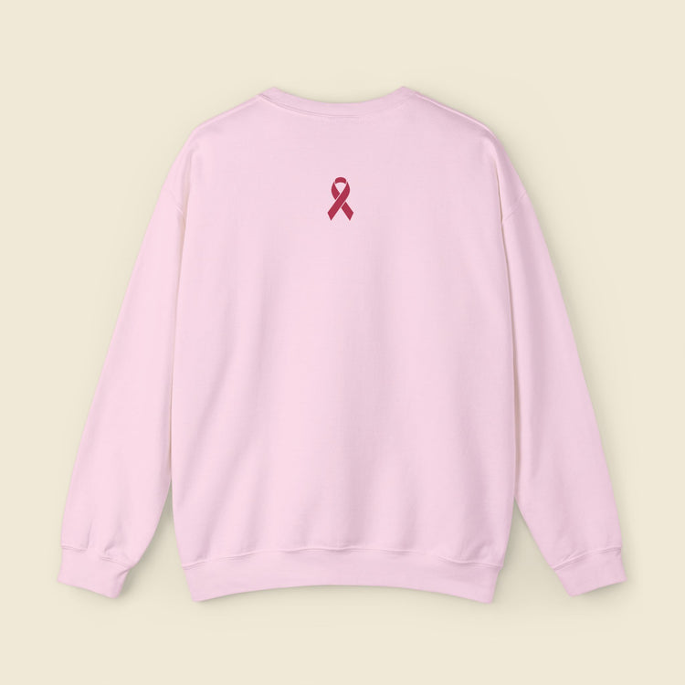 Lucky Bean Hoops Club Pink Crewneck