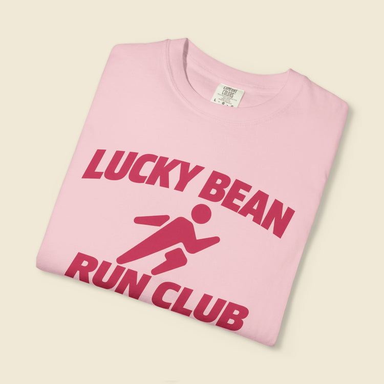 Lucky Bean Run Club Pink T-Shirt
