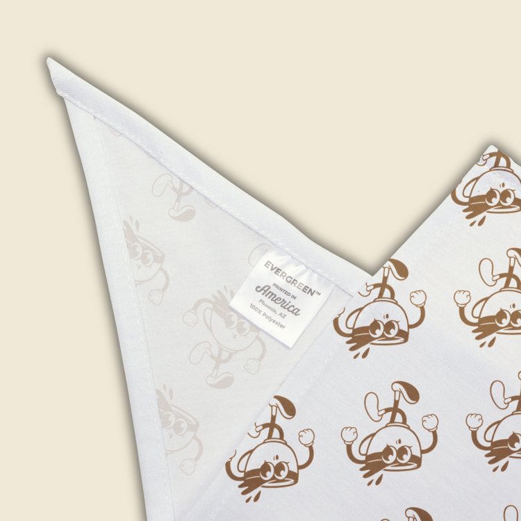 Lucky Bean Run Club Pet Bandana