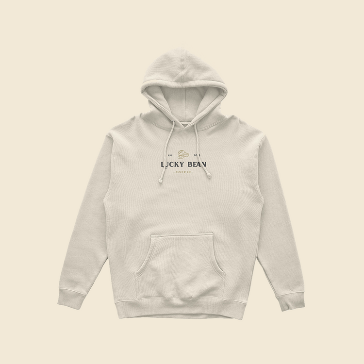 Lucky Bean Hoodie "Bone"