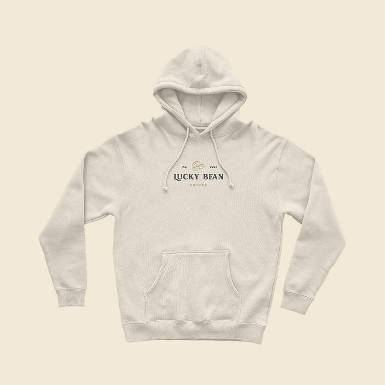 Lucky Bean Hoodie "Bone"