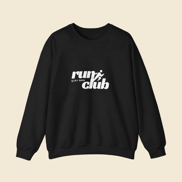 Lucky Bean Run Club Classic Crewneck