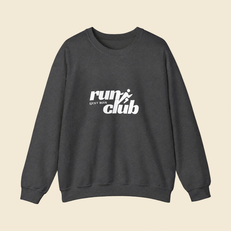 Lucky Bean Run Club Classic Crewneck