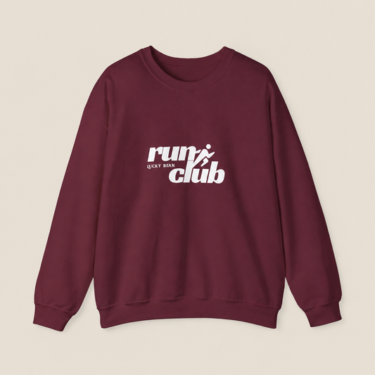 Lucky Bean Run Club Classic Crewneck