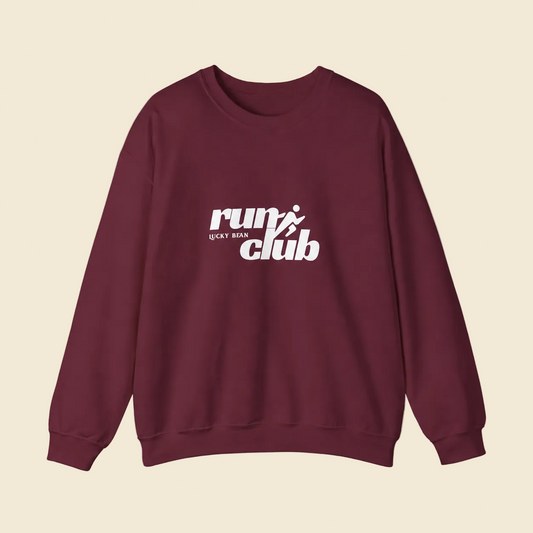 Lucky Bean Run Club Classic Crewneck