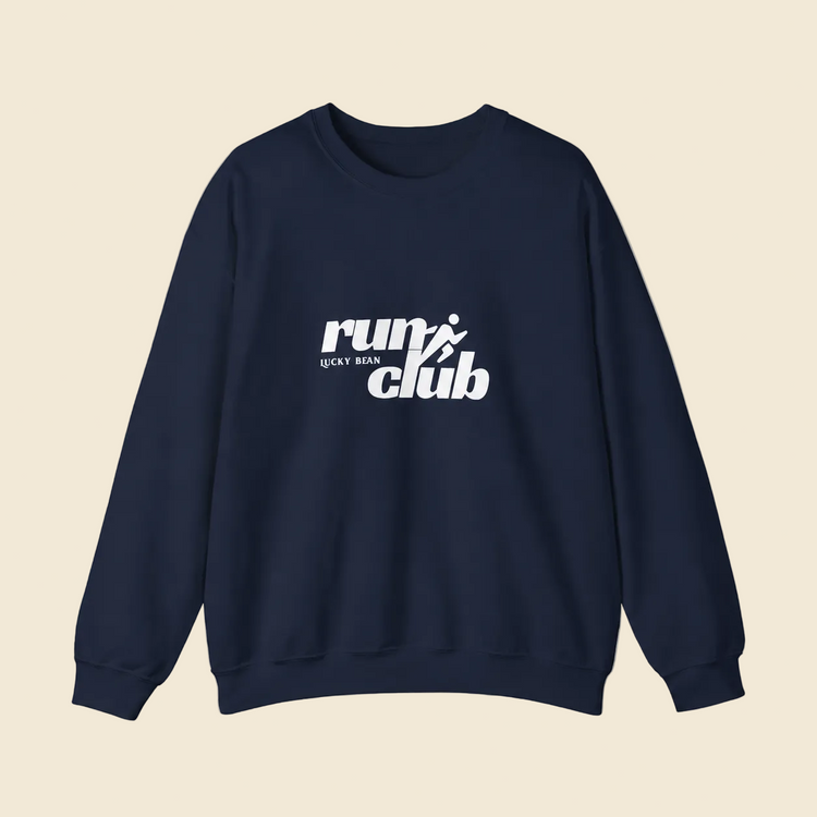 Lucky Bean Run Club Classic Crewneck