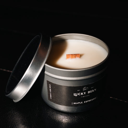 Maple, Espresso Candle